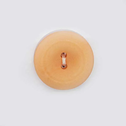Corozo nut peach 2 hole size 36