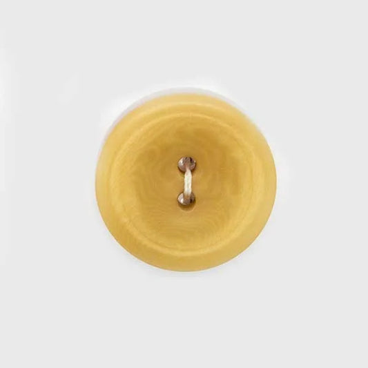 Corozo nut natural 2 hole size 18