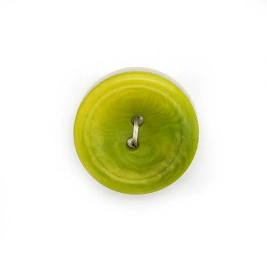 Corozo nut green 2 hole size 36
