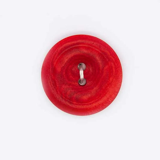 Corozo nut red 2 hole size 36