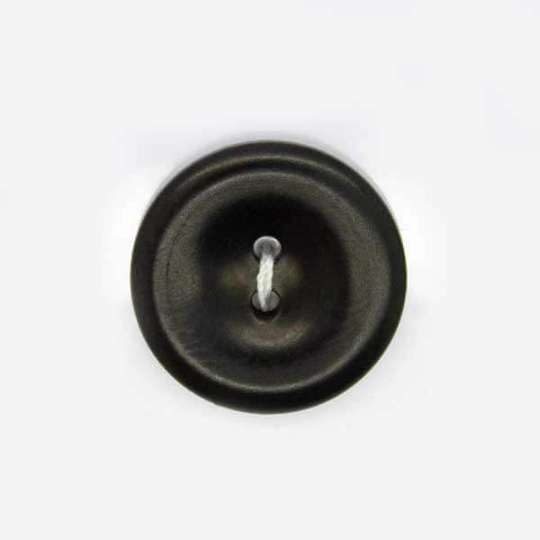 2-Hole Natural Nut Buttons – Black SIZE 18