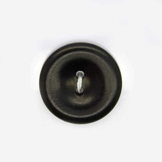 2-Hole Natural Nut Buttons – Black SIZE 18