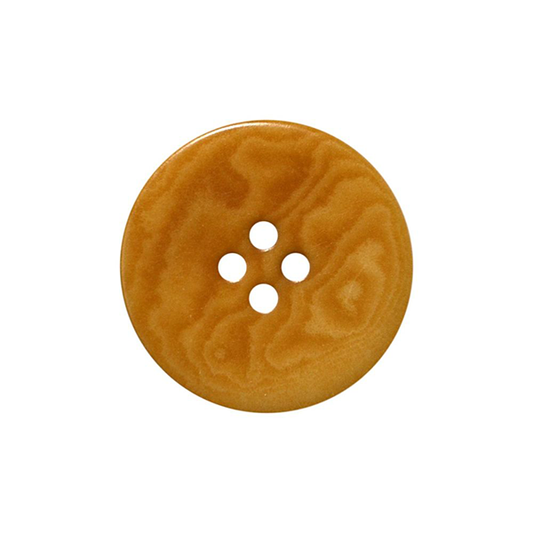 Corozo nut button light brown size 36