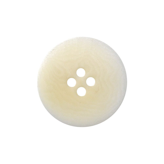 Corozo nut button natural ivory size 36