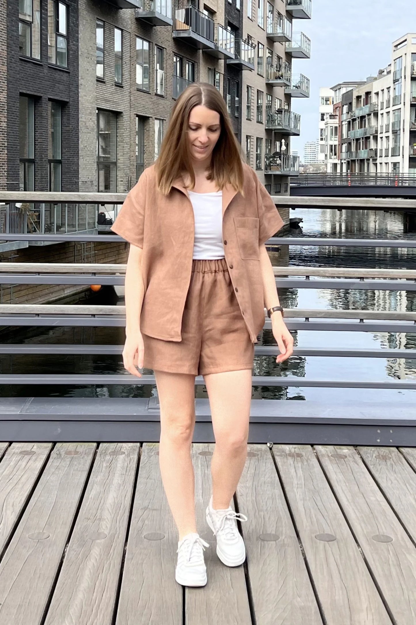 Camp shirt & Shorts Pattern By Wardrobe By Me