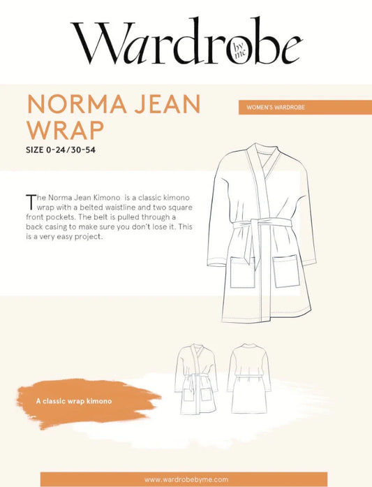 Norma Jean Kimono Pattern By Wardrobe By Me