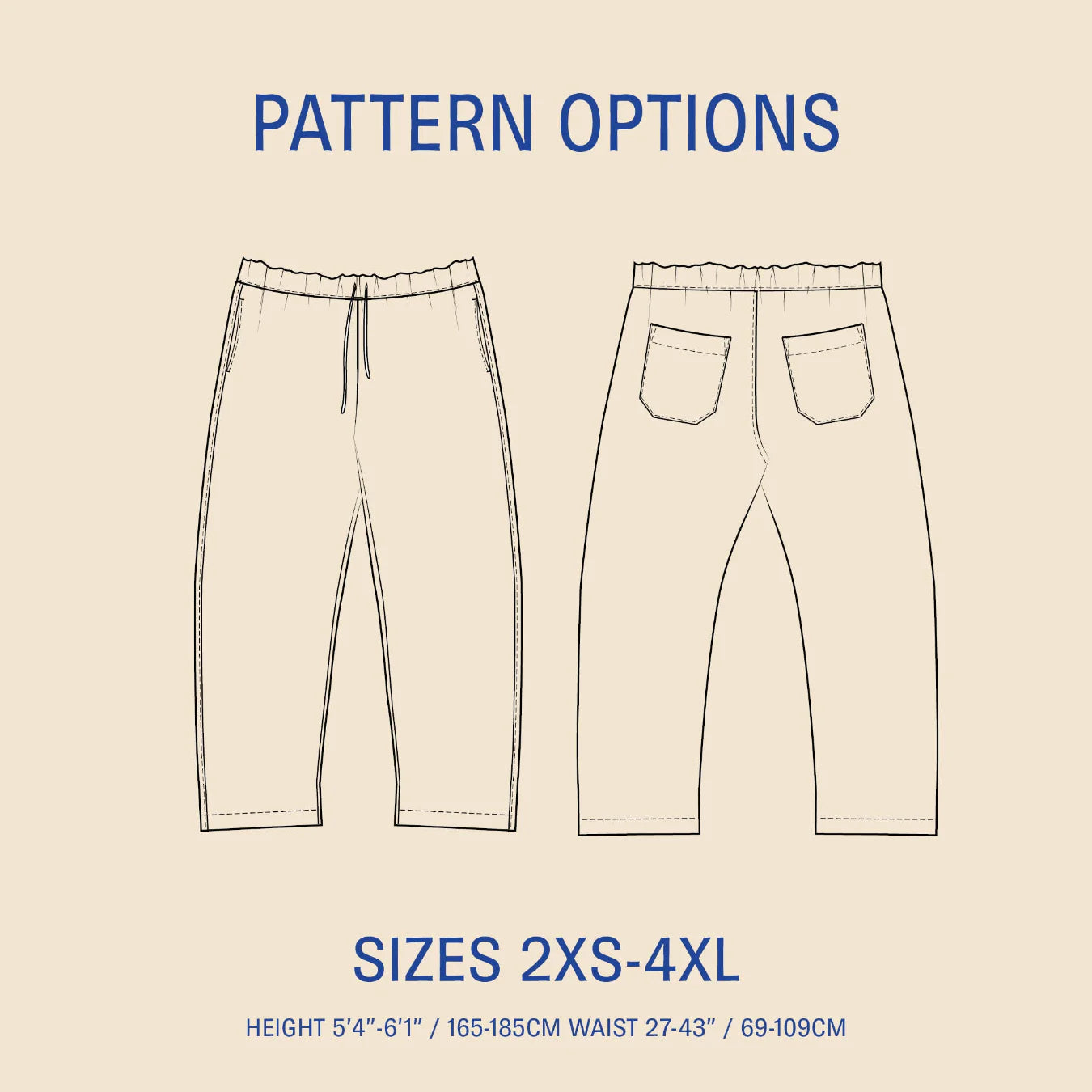 The Volume Pants Pattern By Wardrobe By Me