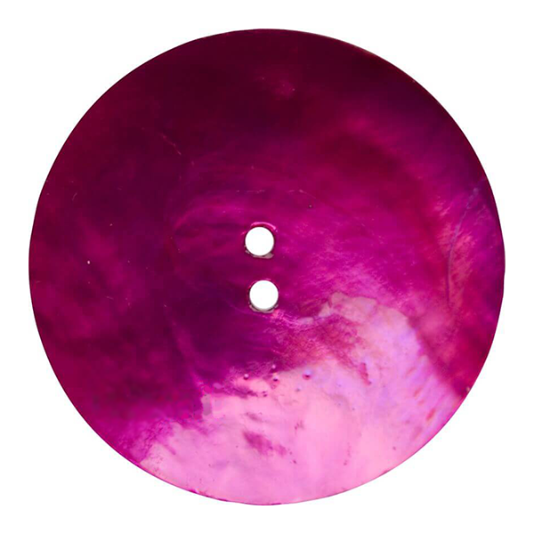 Real Mother of Pearl Two Hole Buttons Cerise – SIZE 28