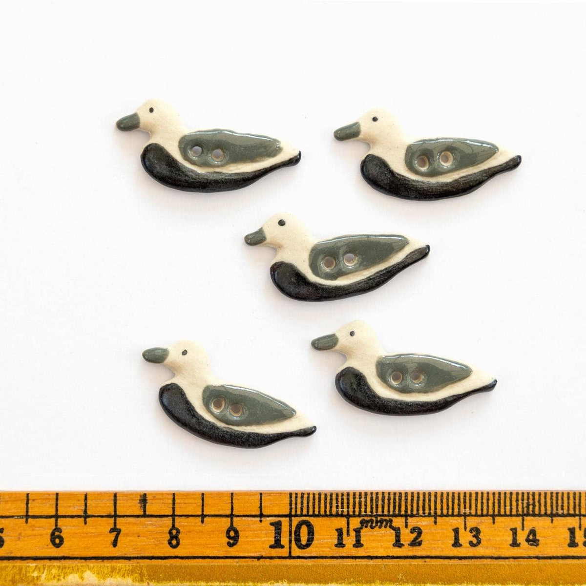 5 Grey Ducks