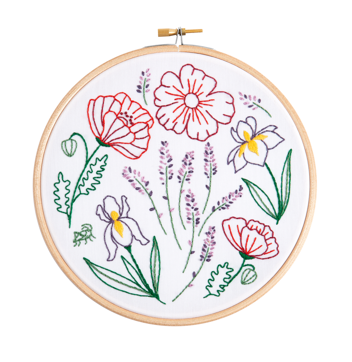Fields of Provence Embroidery Kit | Beginner Craft Kit