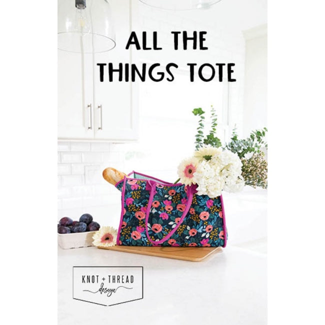 All The Things Tote Bag Pattern By Knot And Thread