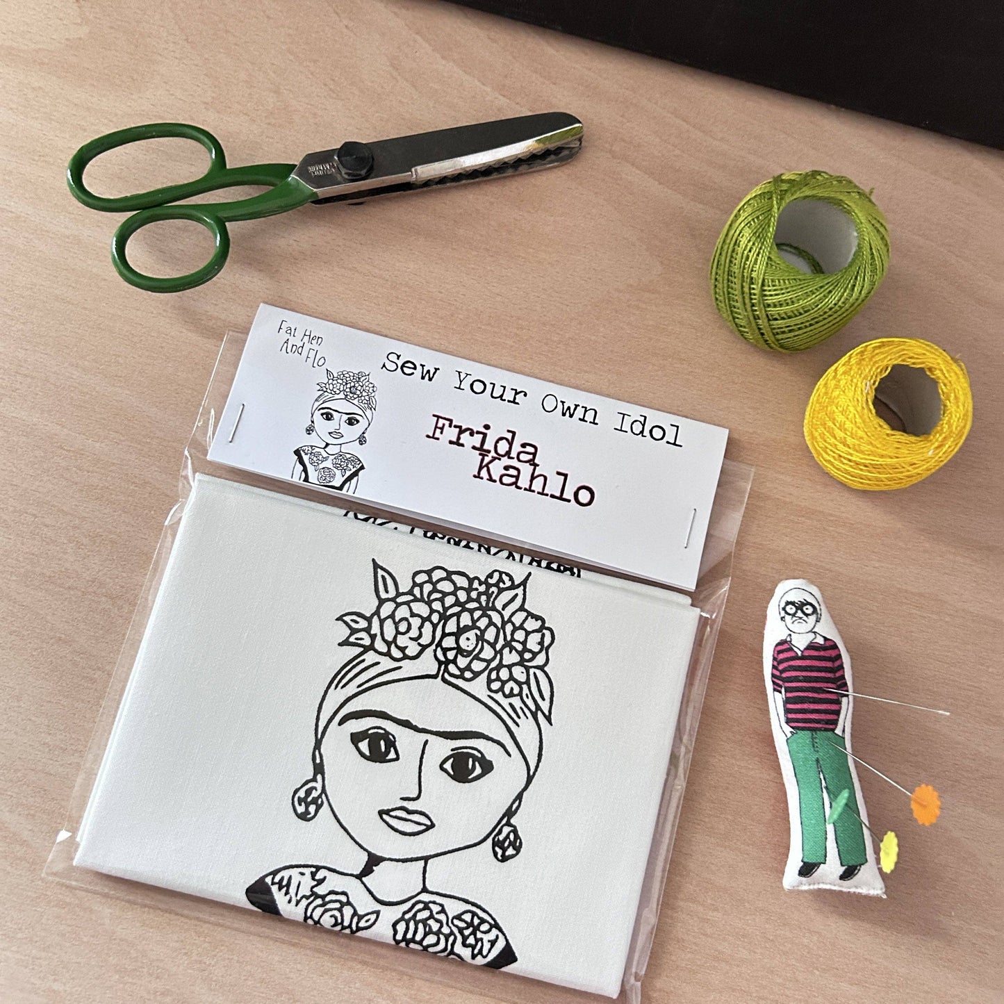 Frida Kahlo - Sew Your Own Idol Kit