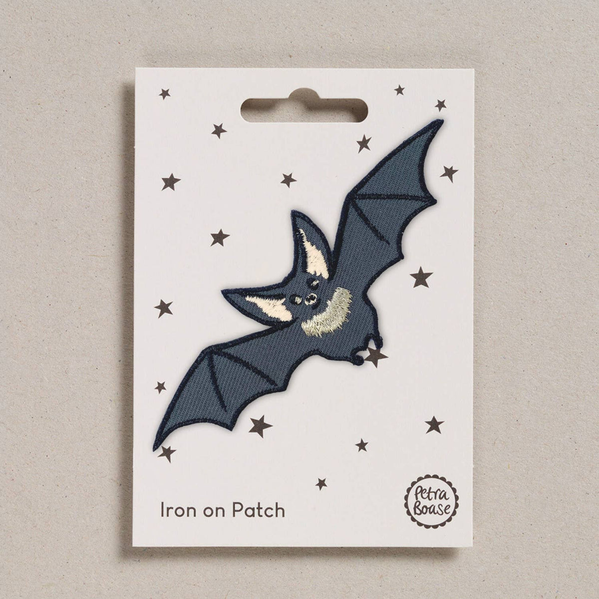 Bat Iron-On Embroidered Patch