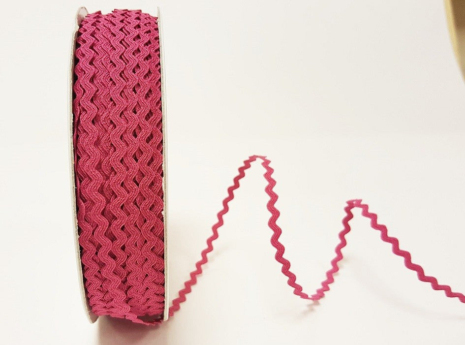 Mini Ric Rac Fuchsia 5mm