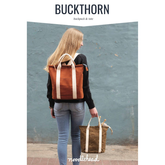 Buckthorn Backpack & Tote Pattern by Noodlehead