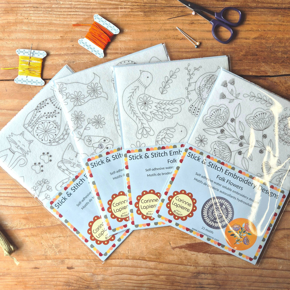 Stick and Stitch Embroidery