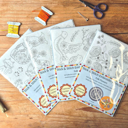 Stick and Stitch Embroidery