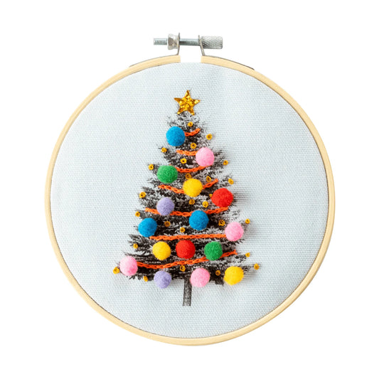 Cotton Clara Christmas embroidery