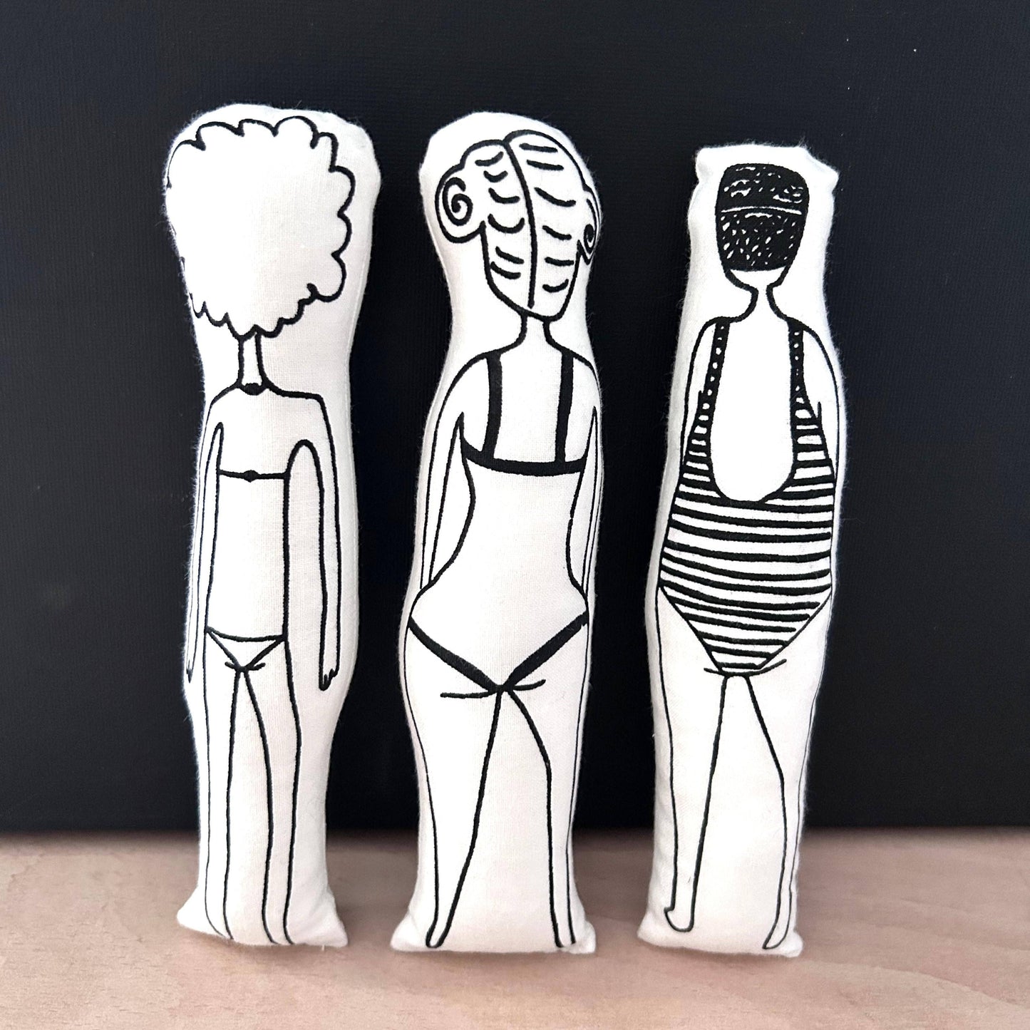 SWIMMERS - Sew Your Own Kit - Set Of 3