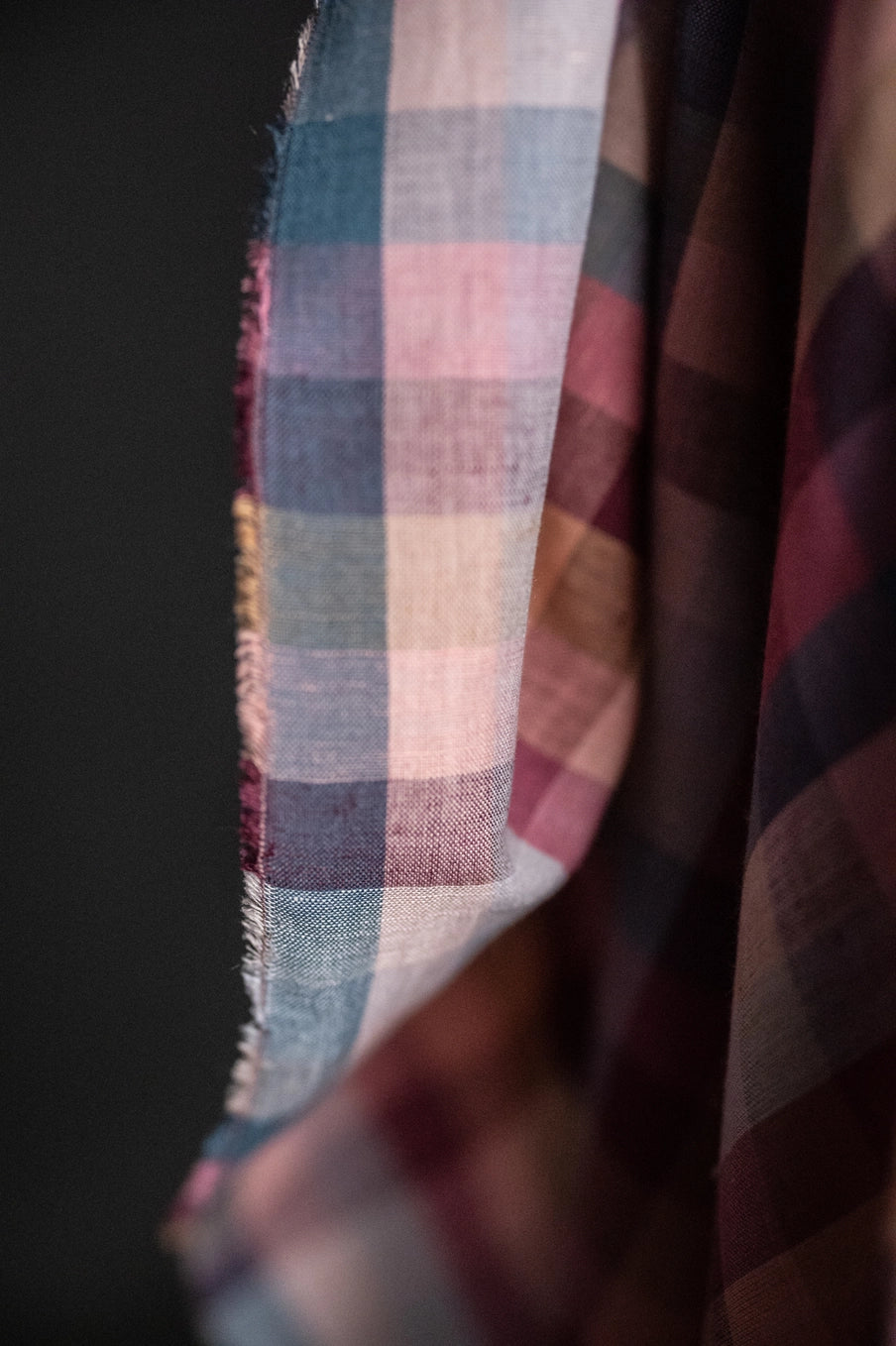 Merchant and Mills - Estelle Cotton/Linen Check