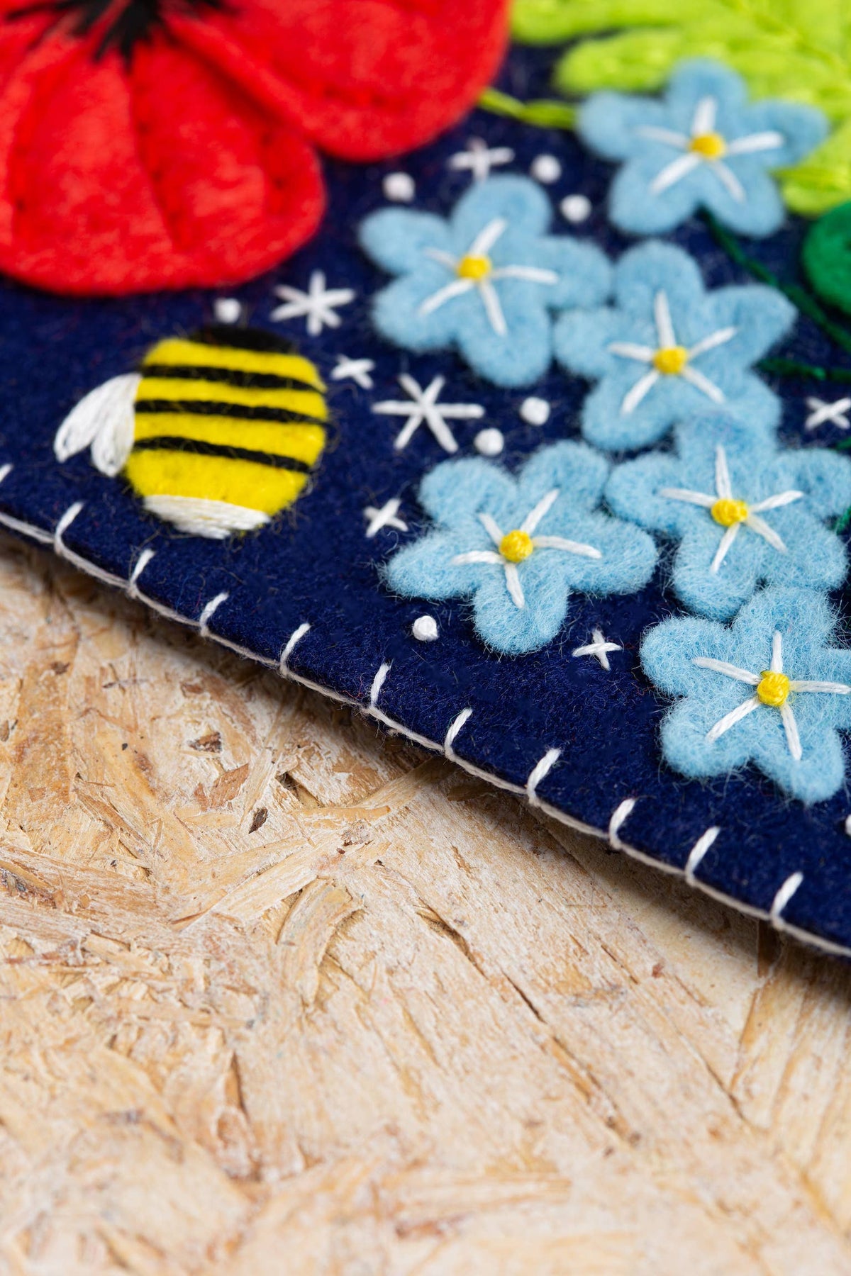 Wildflower Pennant Felt Craft Kit | Beginner Craft Kit