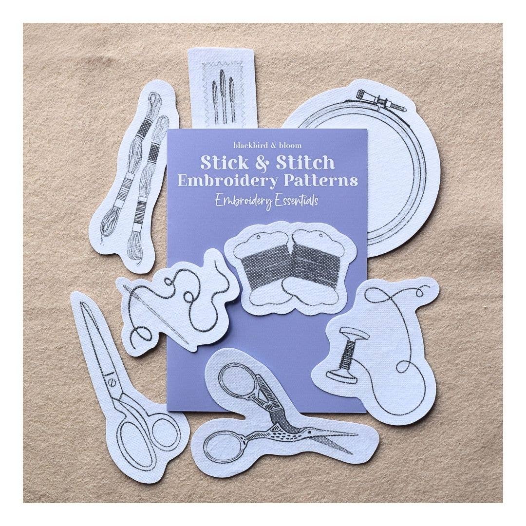 Embroidery Essentials Stick & Stitch Embroidery Patterns
