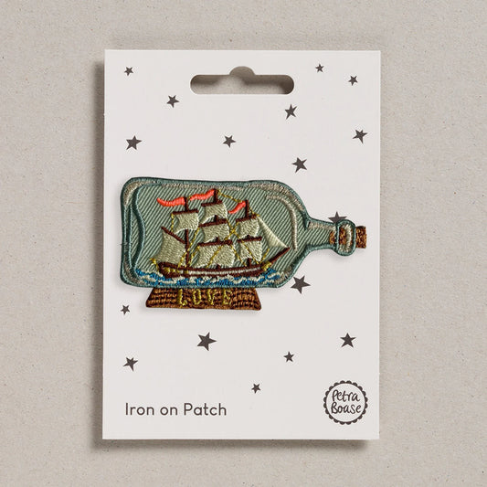 Petra Boase Patch - Ship in a Bottle