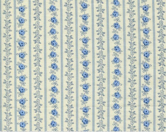 Moda Hollyhocks and Roses