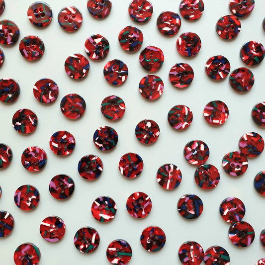 Pigeon wishes Beloved buttons 10mm