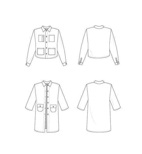 The Unisex Ilford Jacket pattern