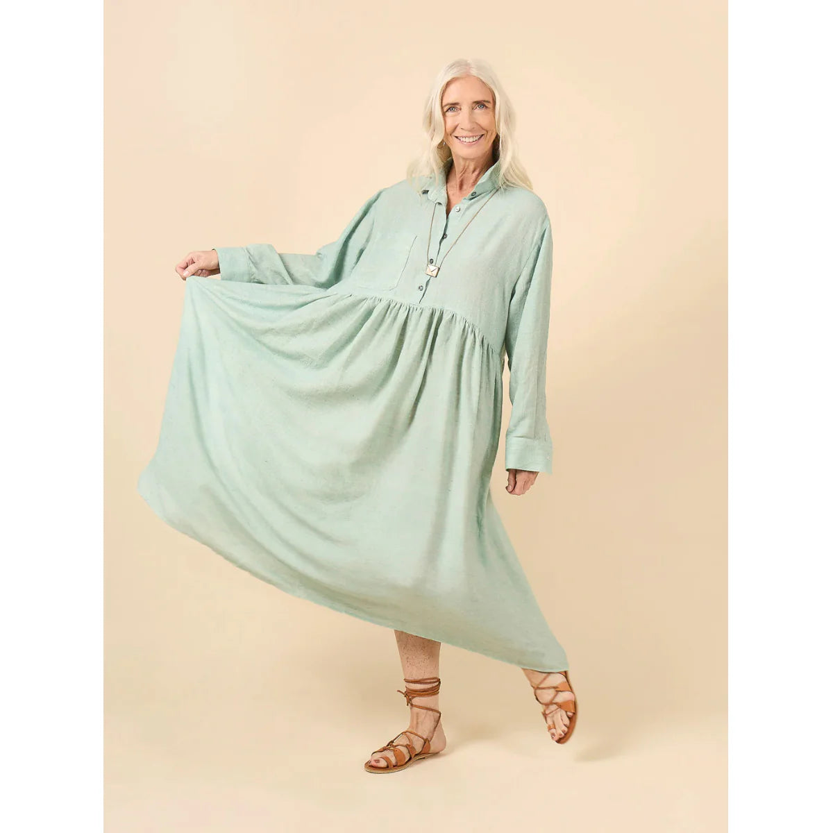 Jenna Button-Up Shirt And Dress By Closet Core Patterns