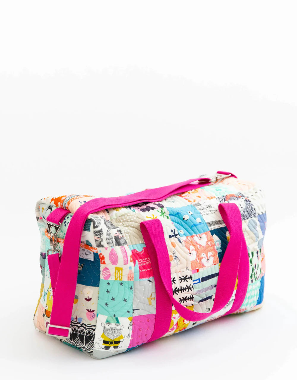 Patchwork Duffle Bag Pattern By Knot And Thread