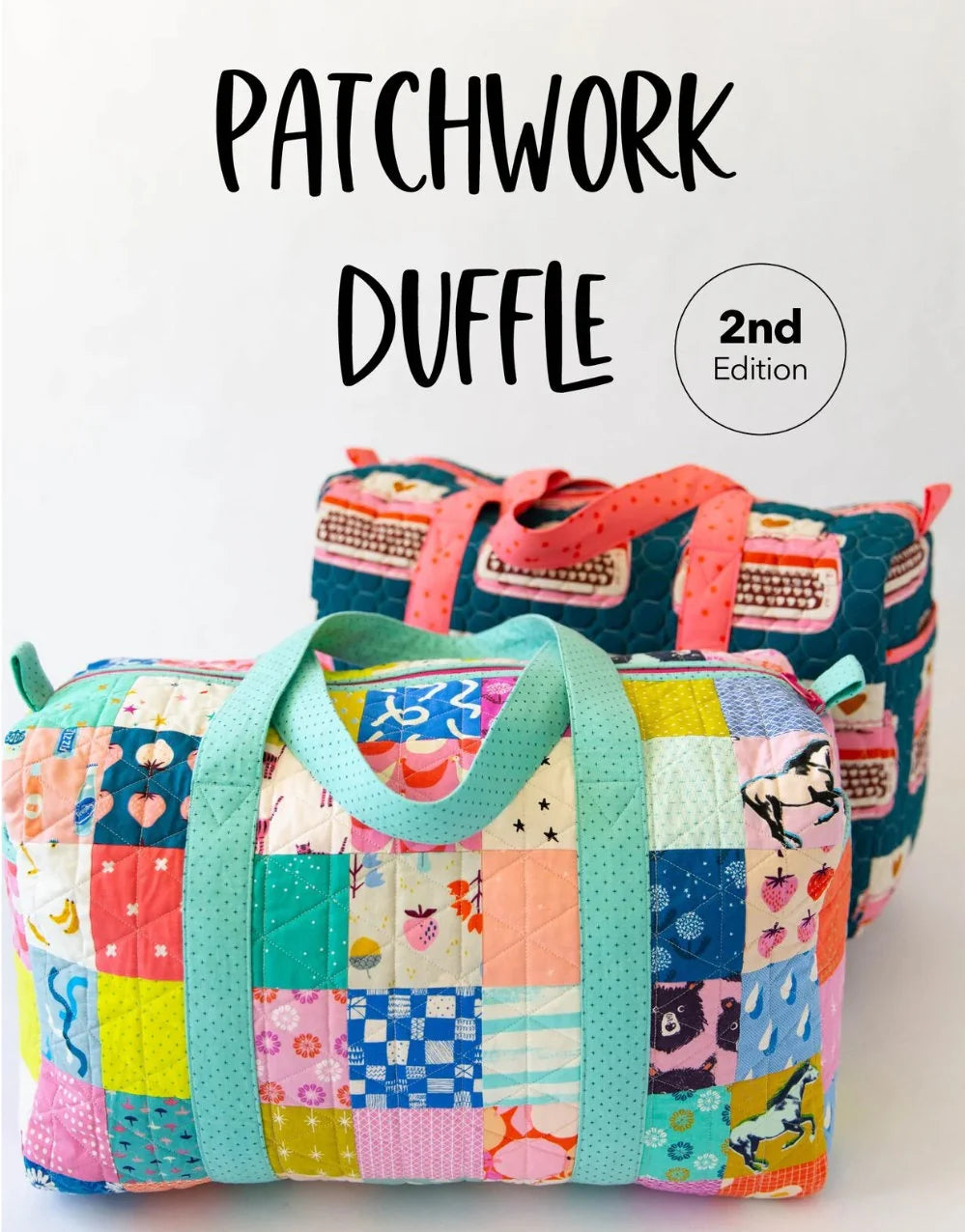 Patchwork Duffle Bag Pattern By Knot And Thread