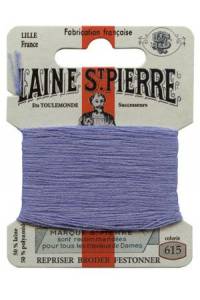 Laine St. Pierre darning wool card no. 615 - Lupin