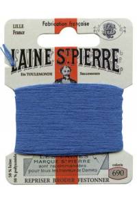 Laine St. Pierre Darning Wool card no. 690 - Lavender
