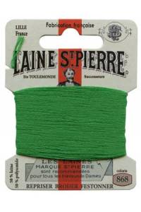 Laine St. Pierre darning wool no. 868 - lawn green