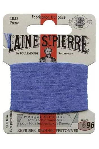 Laine St. Pierre darning wool card no. 696 - air force