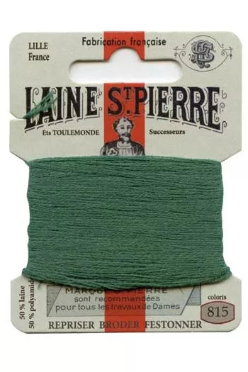 Laine St. Pierre darning wool card no. 815 - almond