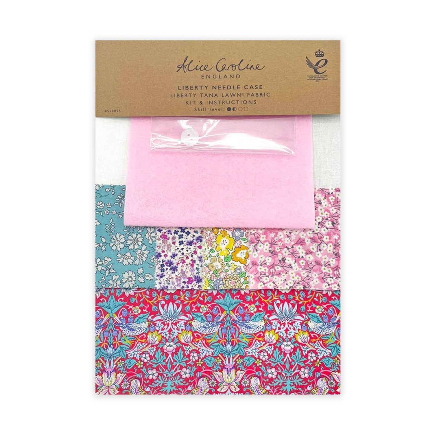 Alice Caroline - Liberty Tana Lawn Fabric Needle Case Kit
