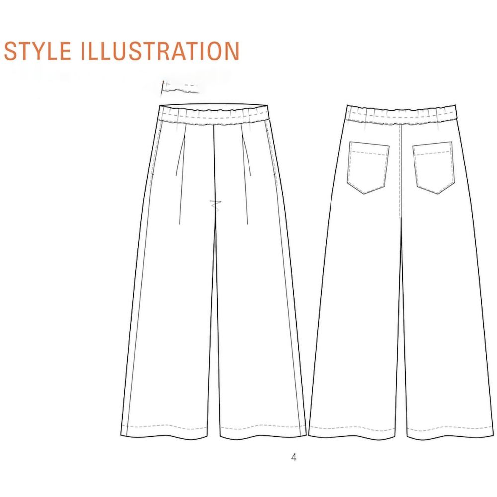 Palazzo Pants Pattern By Wardrobe By Me