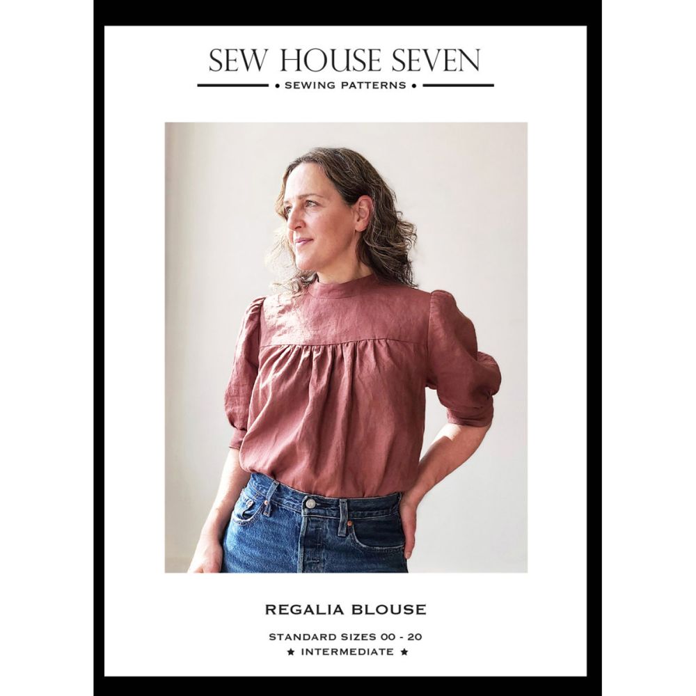 Regalia Blouse Pattern  - Sew House Seven