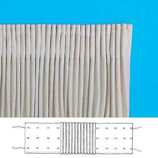 3 inch curtain tape