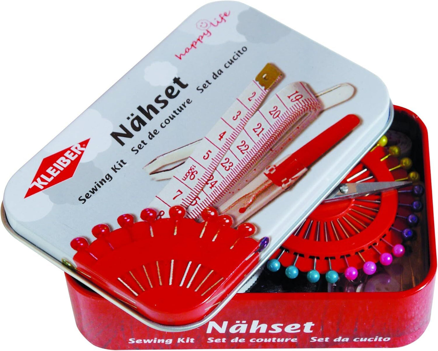 Klieber Vintage Sewing Tin 70piece
