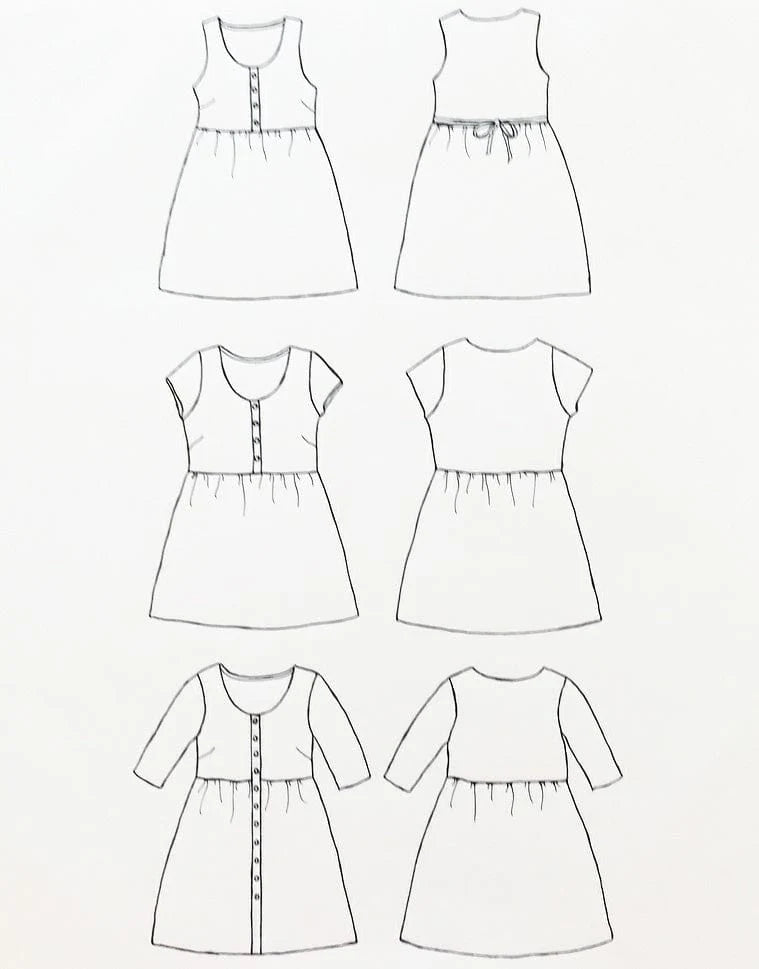 Hinterland Dress by Sew Liberated
