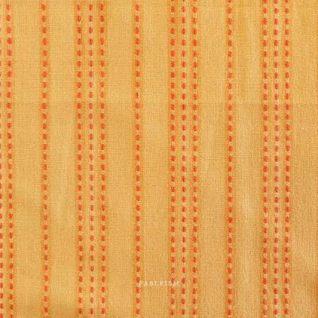 Turmeric Stitch Stripe From Lucky Loom By Fableism