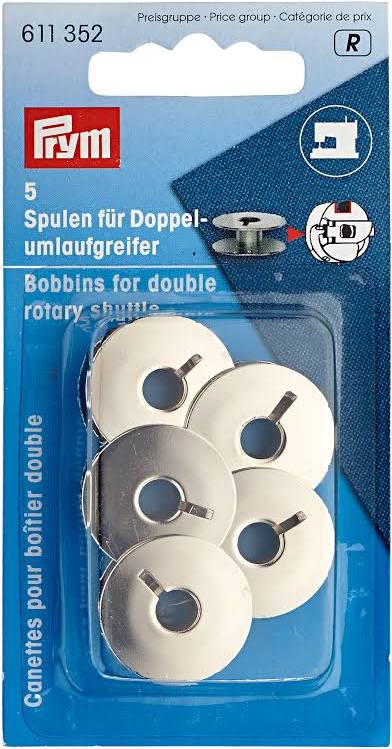P611352  Bobbins for double rotary shuttle 22mm