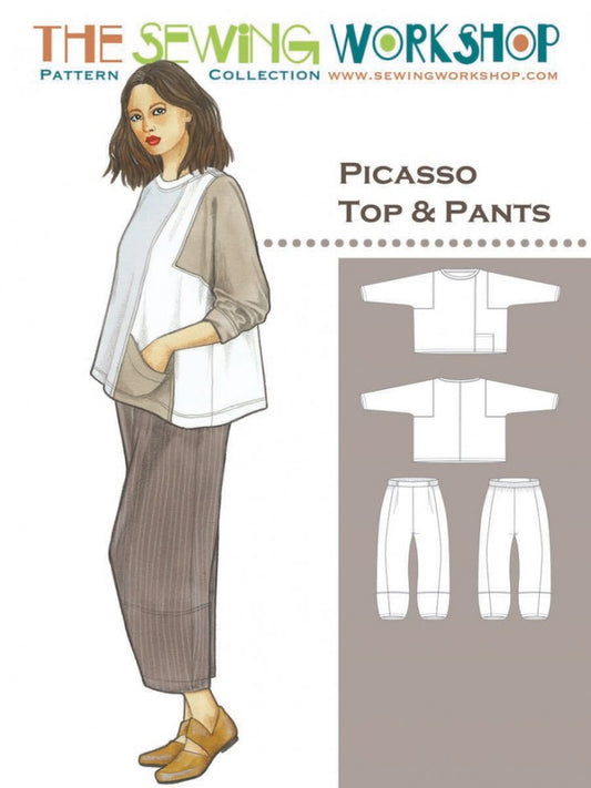 The Sewing Workshop Picasso Top & Pants