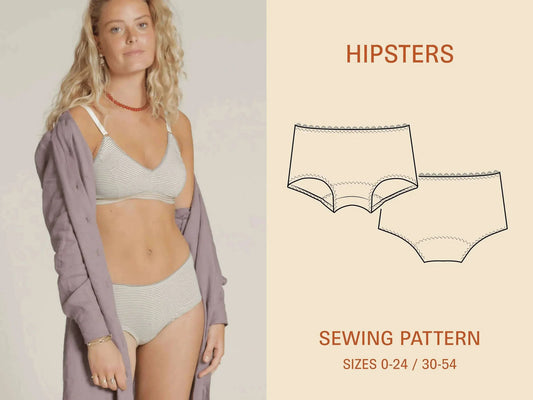 Hipster Underpants Pattern By Wardrobe By Me