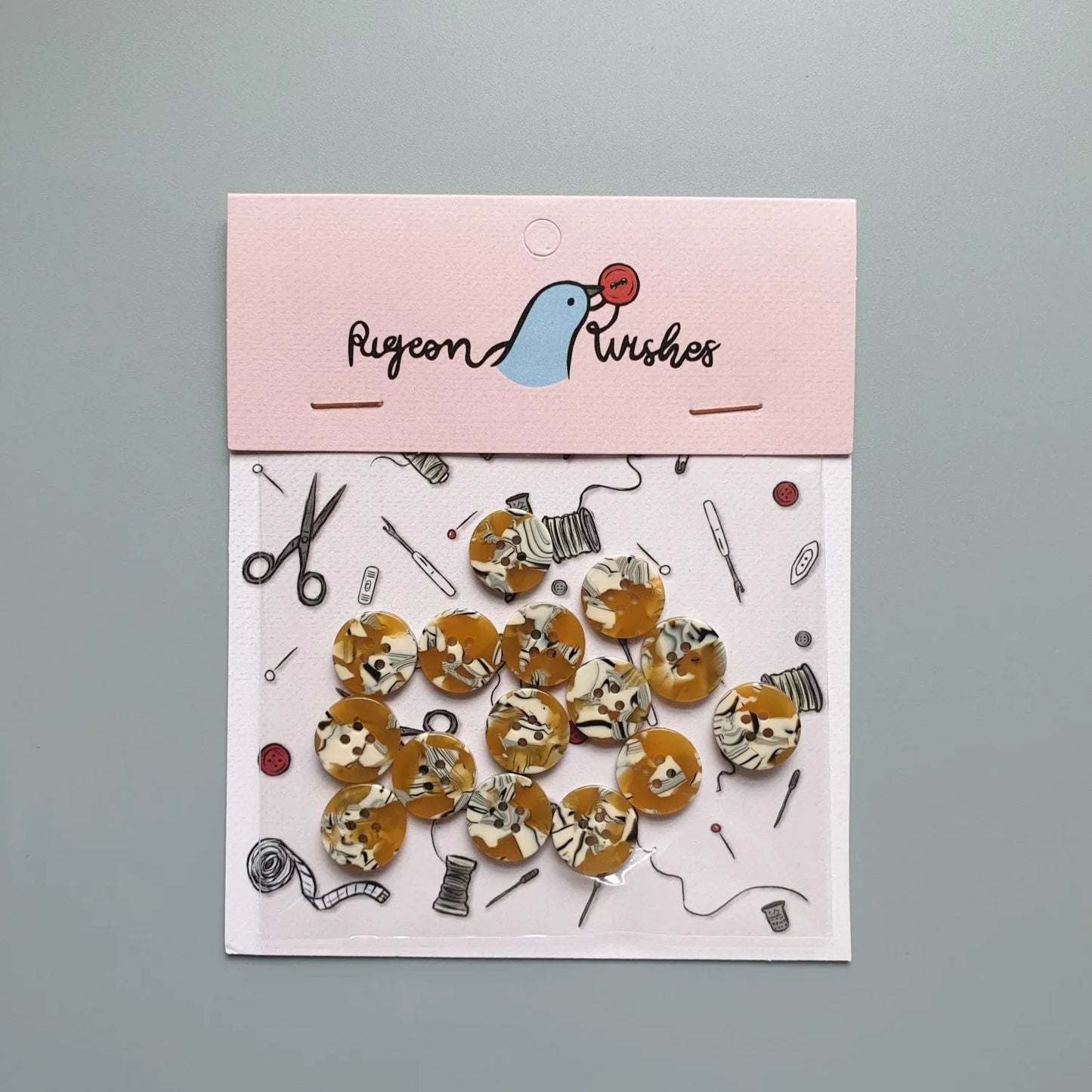 Savannah BUTTON SET (15MM SHIRTING SIZE)