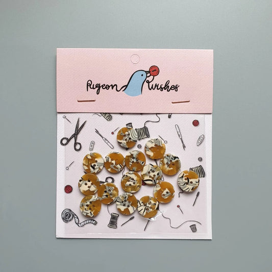Savannah BUTTON SET (15MM SHIRTING SIZE)